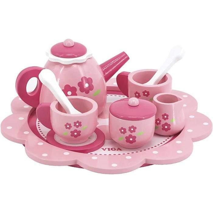 VIGA teset, H: 9,5 cm, Dia. 24 cm, 9 delar/ 1 förp.