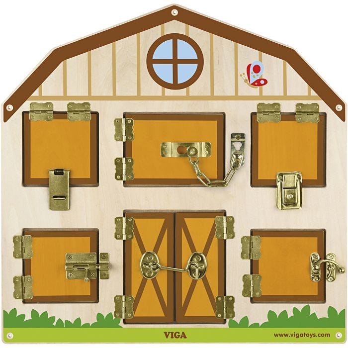 VIGA öppna/stäng-hus, stl. 44x44 cm, 1 st.