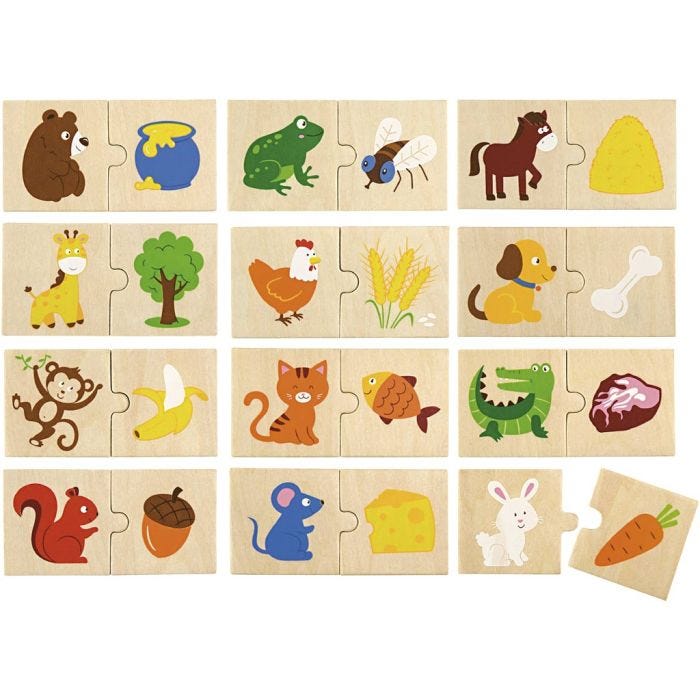 VIGA Pussel, 12 delar/ 1 set