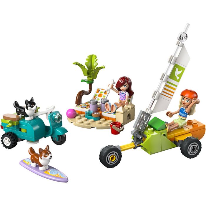 LEGO® Friends äventyr med surfhundar och vespa, 113 delar/ 1 förp.