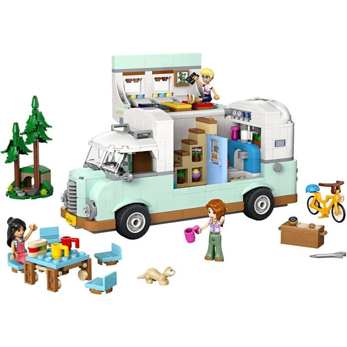 LEGO® Friends vänskapsäventyr med husbil, 778 delar/ 1 förp.