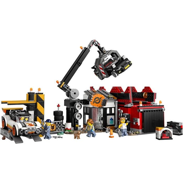 LEGO® City bilskrot med bilar, 871 delar/ 1 förp.
