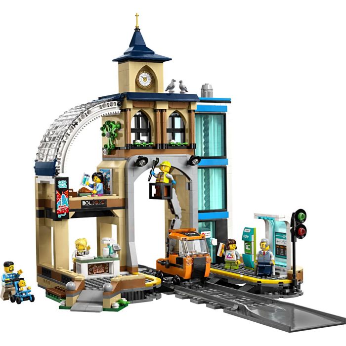 LEGO® City centraltågstation, 752 delar/ 1 förp.