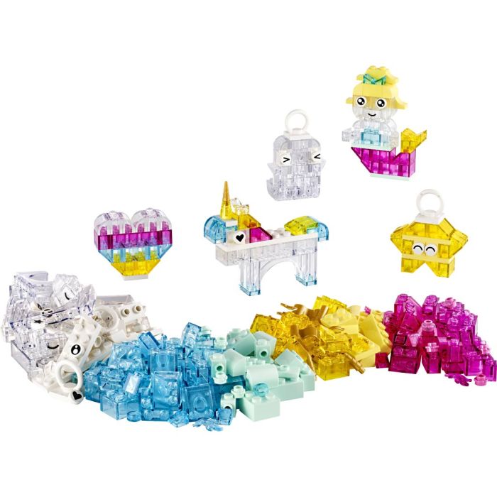 LEGO® Classic magiska genomskinliga klossar , 340 delar/ 1 förp.