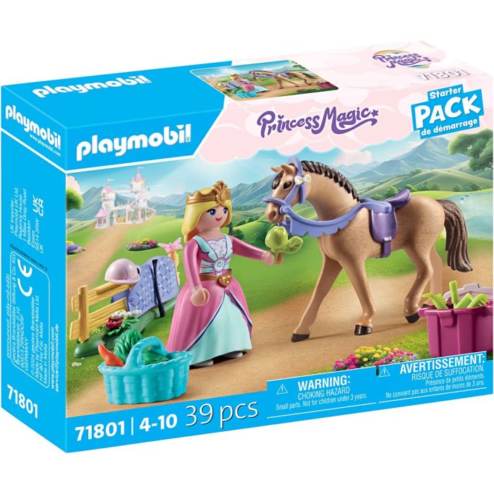 Playmobil prinsessa med häst, stl. 39,6x15,1x20,0 cm, 39 delar/ 1 förp.