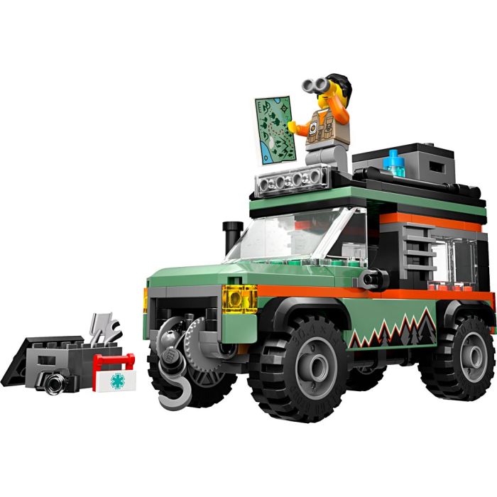 LEGO® City Off-Road 4 x 4 Mountain Truck, 221 delar/ 1 förp.