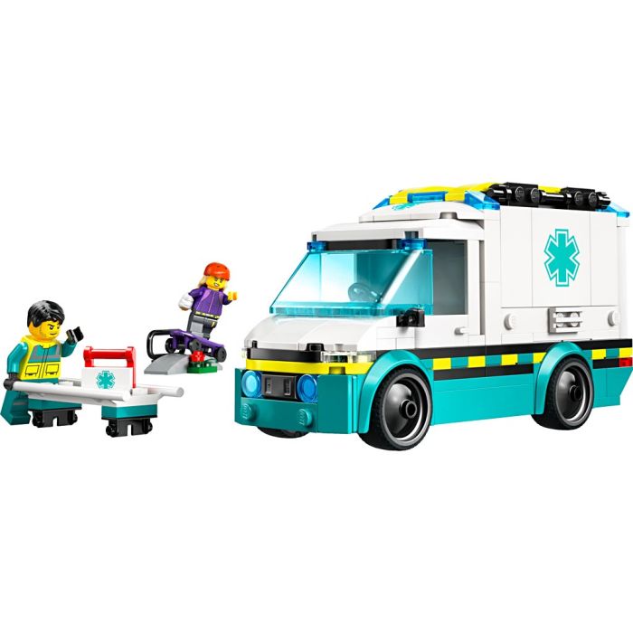 LEGO® City Ambulance, 184 delar/ 1 förp.