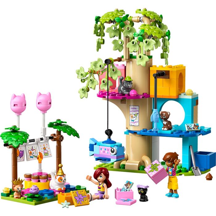 LEGO® Friends födelsedagskalas och trädhus, 321 delar/ 1 förp.
