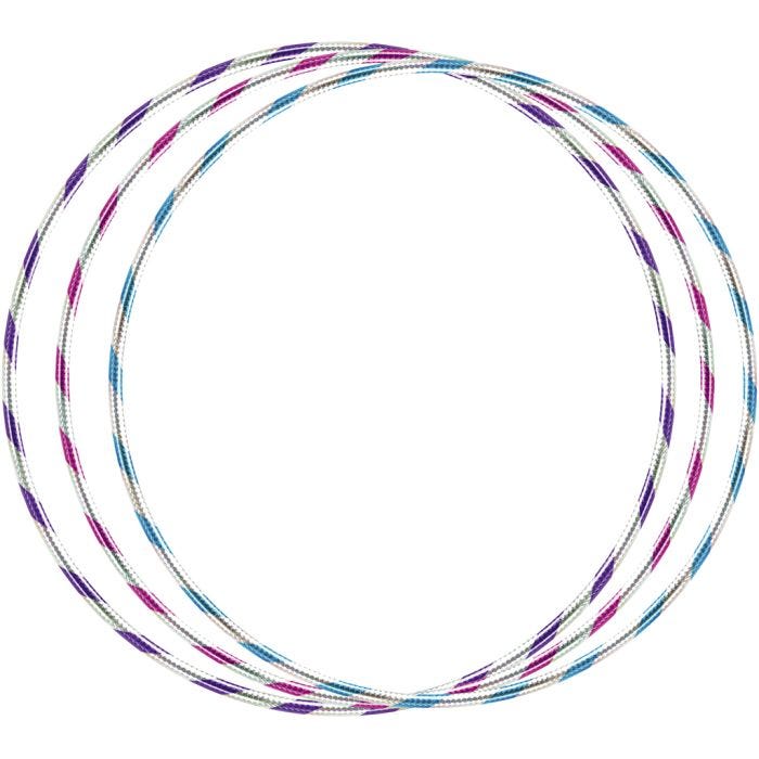 Rockringar med vikt, Dia. 72 cm, färger kan variera , 3 st./ 1 förp.