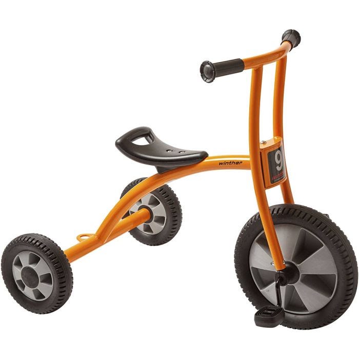 Winther Circleline Trehjuling, H: 71 cm, L: 92 cm, B: 58 cm, stor, 1 st.