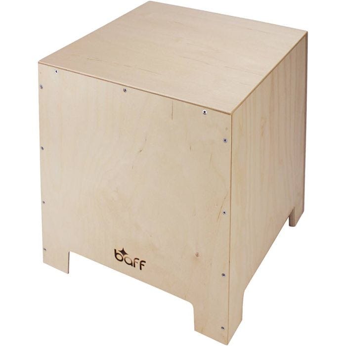 Cajon, H: 34 cm, 1 st.