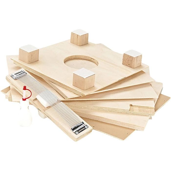 Cajon byggsats, H: 49 cm, 1 st.