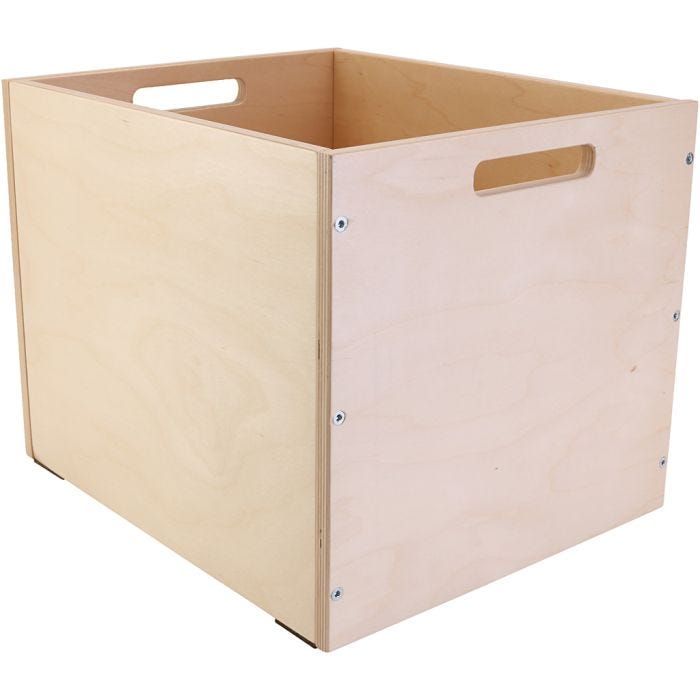 Förvaringslåda, H: 34.5 cm, D: 44 cm, B: 37 cm, 1 st.