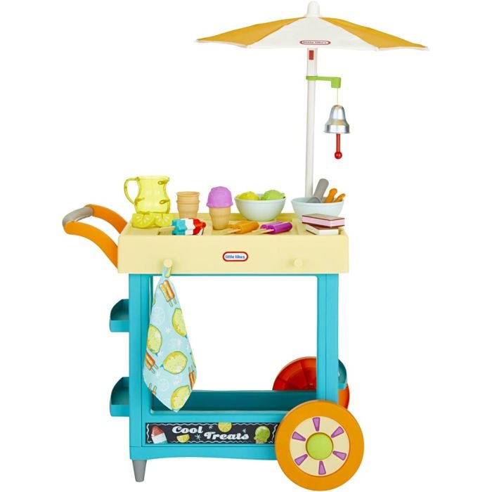 Little Tikes 2-i-1 lemonad- och glassbil, stl. 50,8x34,29x96,52 cm, 1 set