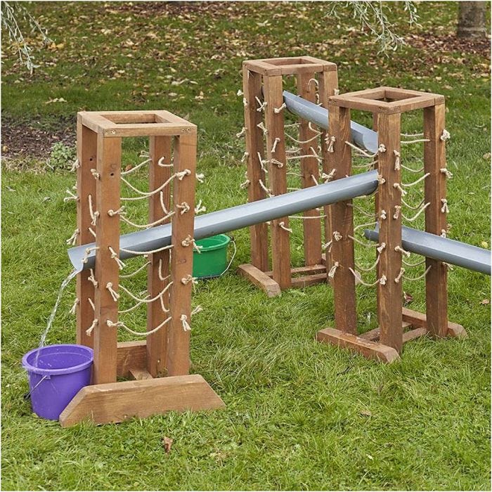 Stativ till Vattenkanaler, H: 80 cm, B: 34 cm, 2 st./ 1 förp.