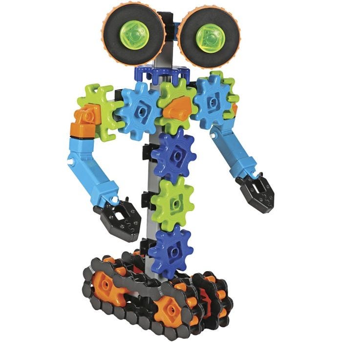 Gears! Gears! Gears!®-robotar i rörelse, 116 delar/ 1 förp.
