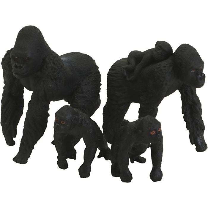 Gorillafamilj, 5 st./ 1 set