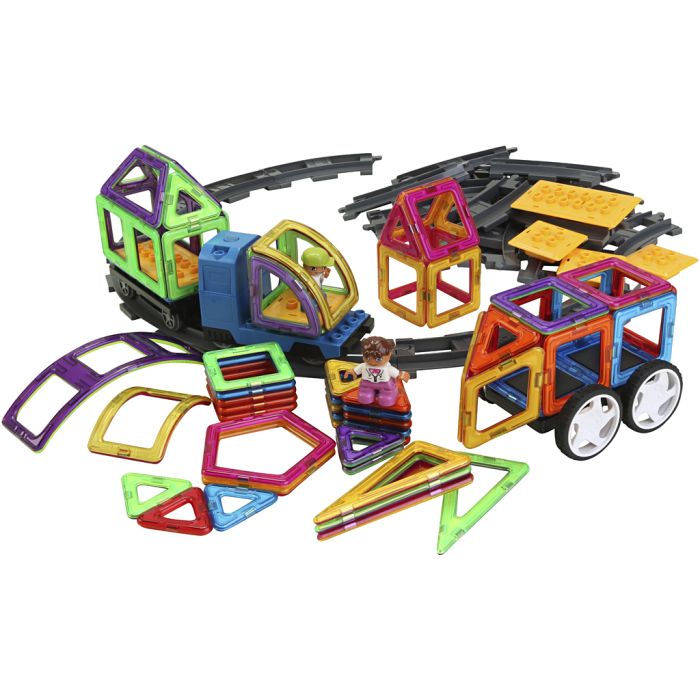 Magnetiskt Konstruktionsset, 99 st./ 1 set