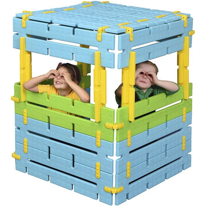 POLYDRON Grottbyggarset, 76delar/ 1 set
