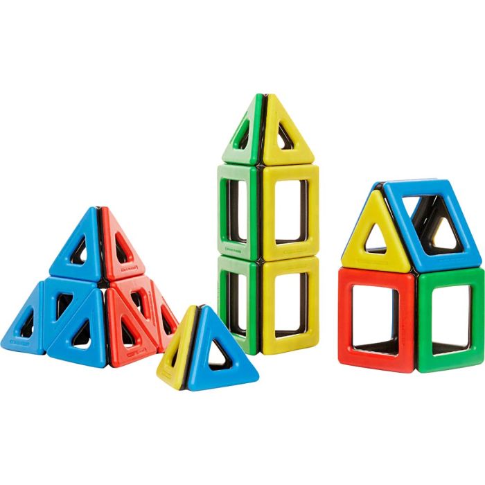 Polydron magnetiskt byggset, 32 delar/ 1 förp.