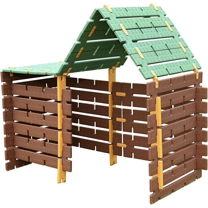 POLYDRON Grottbyggarset, 60delar/ 1 set