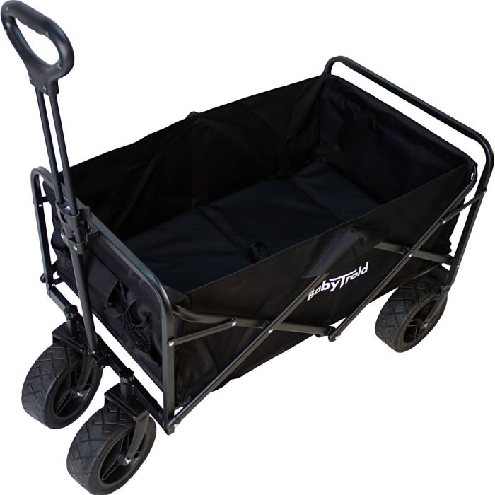 BabyTrold vagn, stl. 76x45x28 cm, 80 kg, svart, 1 st.