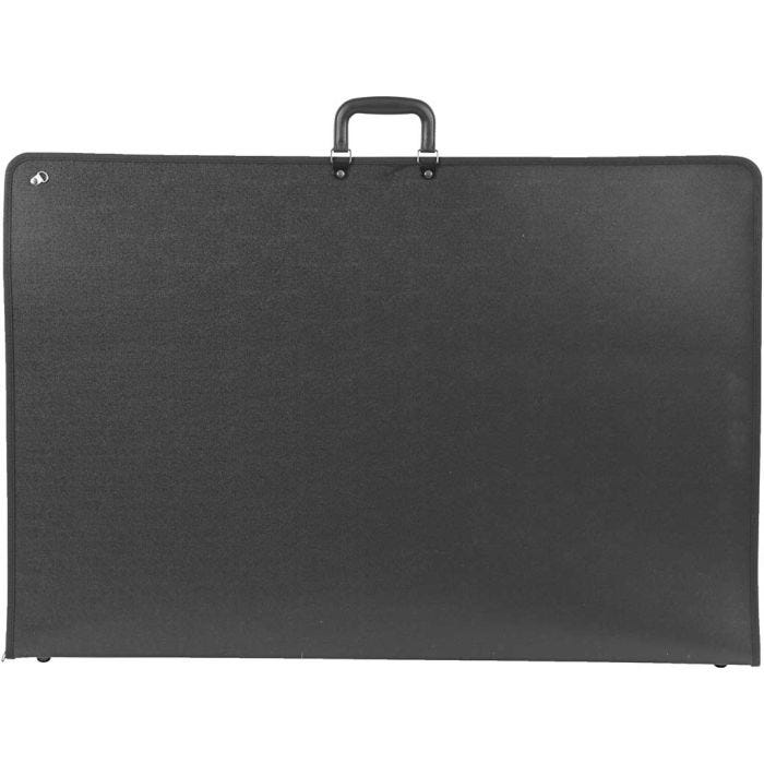 Portfolio/Portföljmapp, A1, stl. 92x62 cm, svart, 1 st.