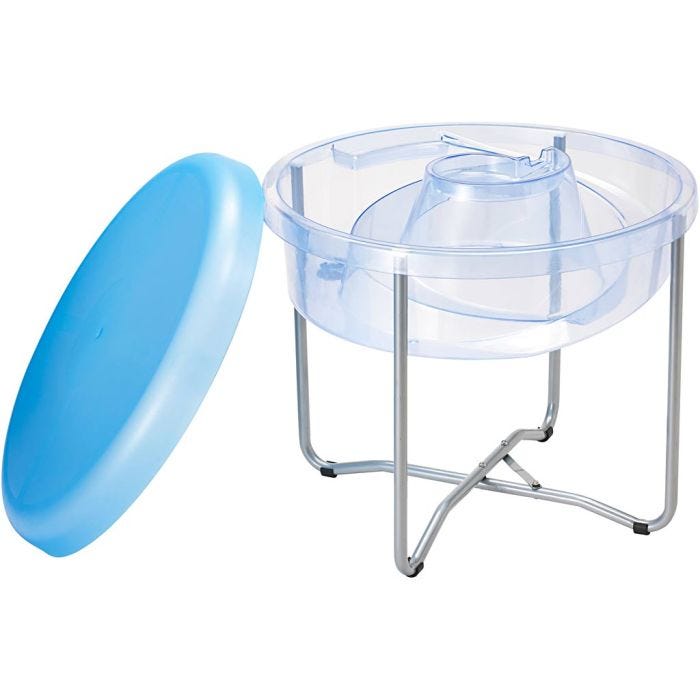 Sand- och vattenlekbord, H: 58 cm, Dia. 75 cm, 1 st.