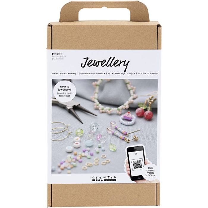 Start DIY Kit Smycken Livliga Färger, 1 förp.