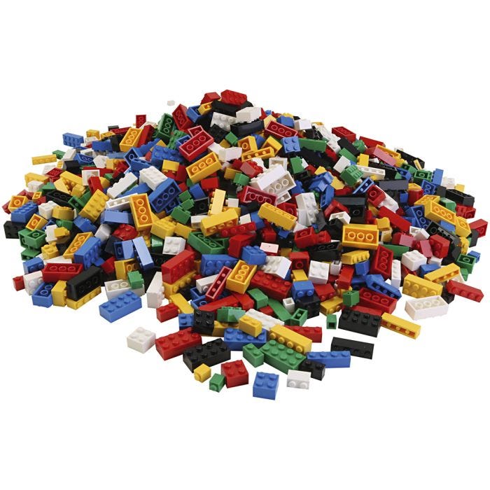 Q-bricks Klossar, 2000 st./ 1 set