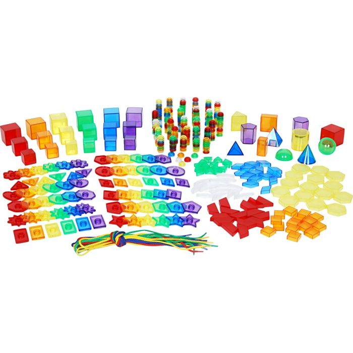 Matematikset för ljusbord, 504 delar/ 1 förp.