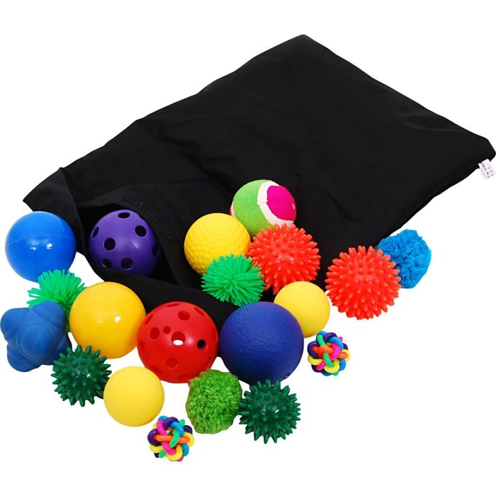 Sensoriskt bollset, Dia. 50-70 mm, 20 delar/ 1 förp.