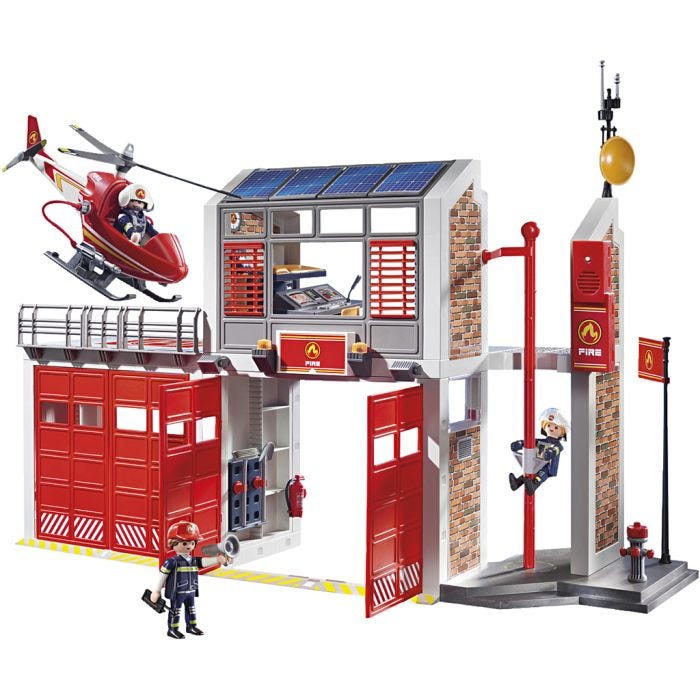 Playmobil Brandstation, stl. 61x21x36 cm, 1 set