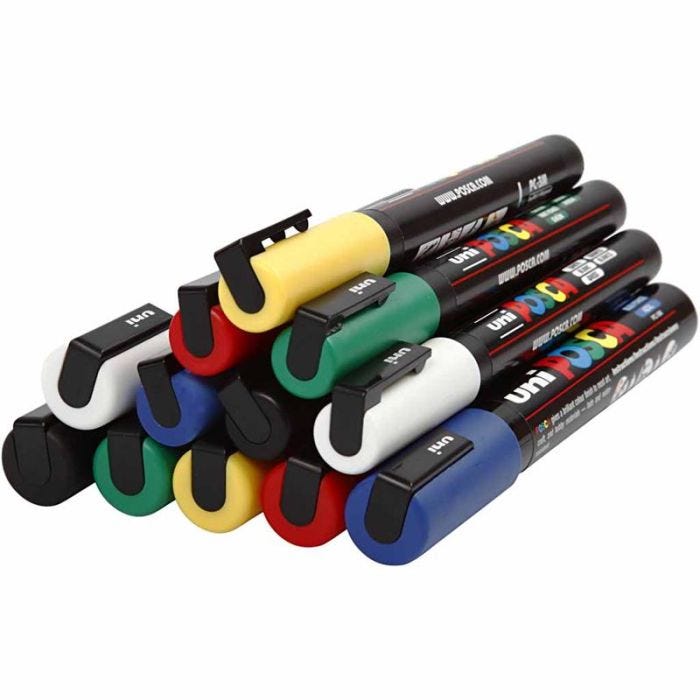 Posca Marker , 12 st./ 1 förp.