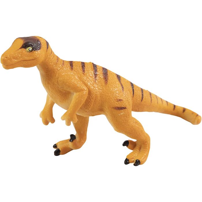 Jumbodinosaurie, Raptor, H: 10,5 cm, 1 st.