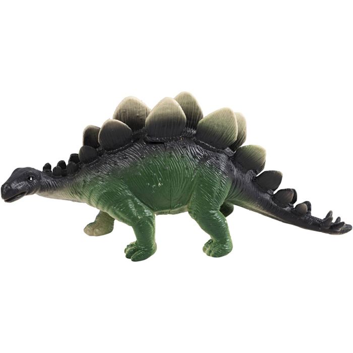 Jumbodinosaurie, Stegosaurus, H: 12 cm, 1 st.