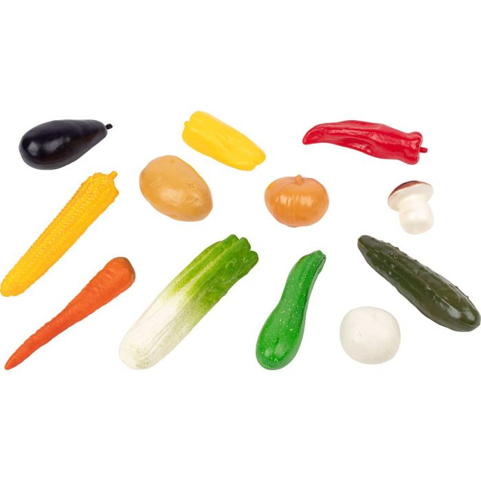 Plastgrönsaker, stl. 7,5-27 cm, 12 st./ 1 förp.