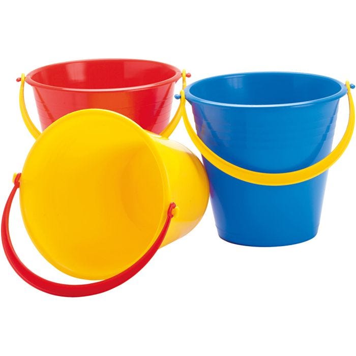 dantoy Hinkar med Hällpip, H: 15 cm, 2 l, röd, 1 st.