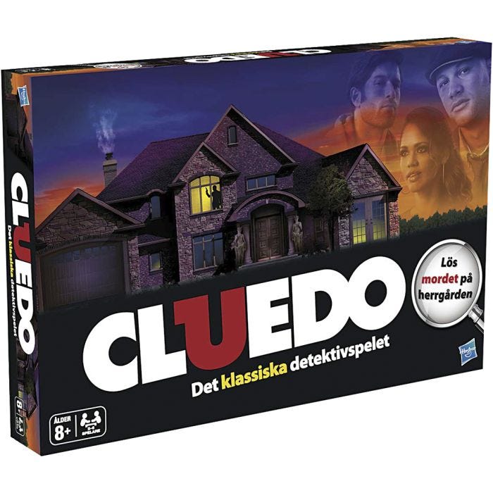 Cluedo, SE, 1 st.