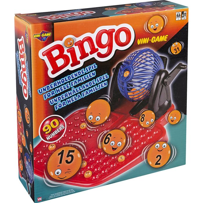 Bingo med numrerade bollar, 1 st.