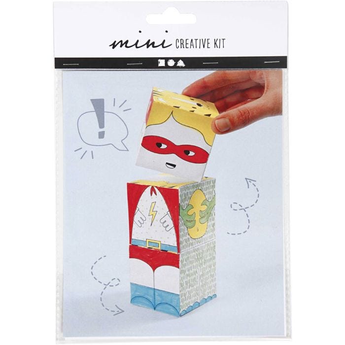 Mini DIY Kit, Stabelklossar, 1 förp.