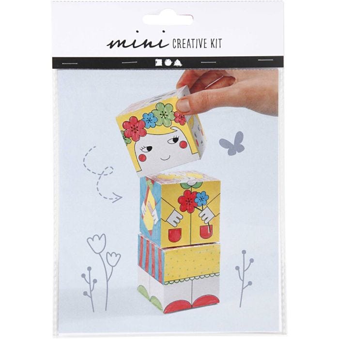 Mini DIY Kit, stapelklossar, 1 förp.