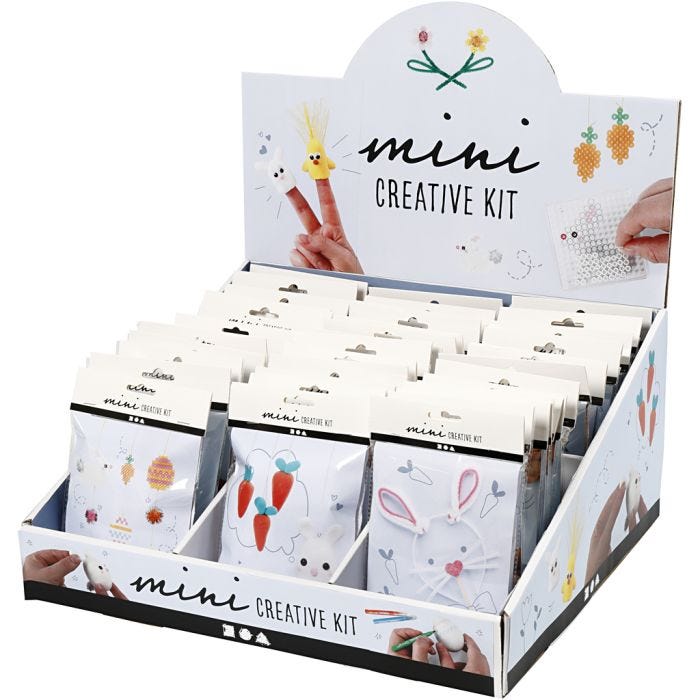 Mini DIY Kit, H: 539 mm, D: 410 mm, B: 460 mm, 54 set/ 1 förp.
