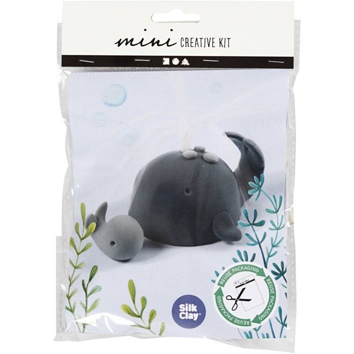 Mini DIY Kit, Val och kalv/unge, 1 förp.