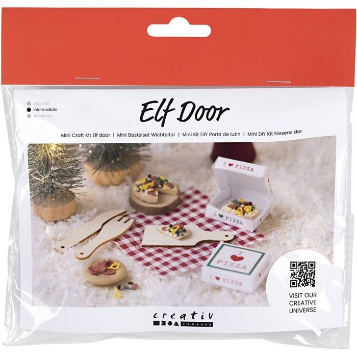 Mini DIY Kit Nissens Dörr, Pizza, 1 förp.