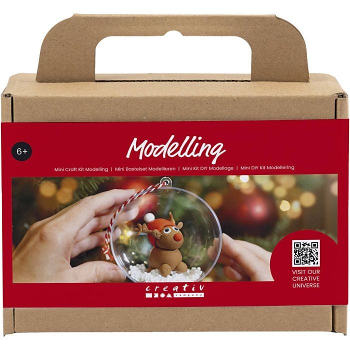 Mini DIY Kit Modellera, Ren, 1 förp.