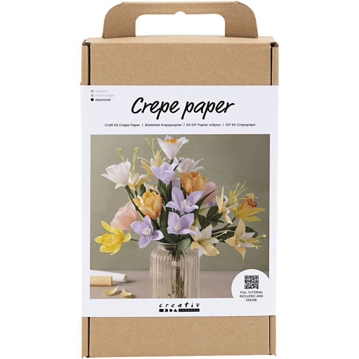 DIY Kit Kräppapper , 1 förp.