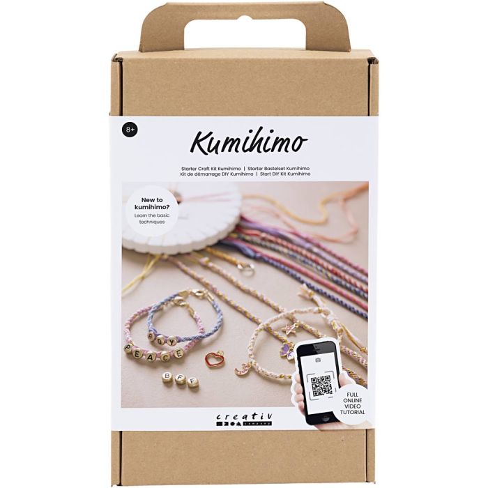 Start DIY Kit Kumihimo, Vänskapsarmband, 1 förp.