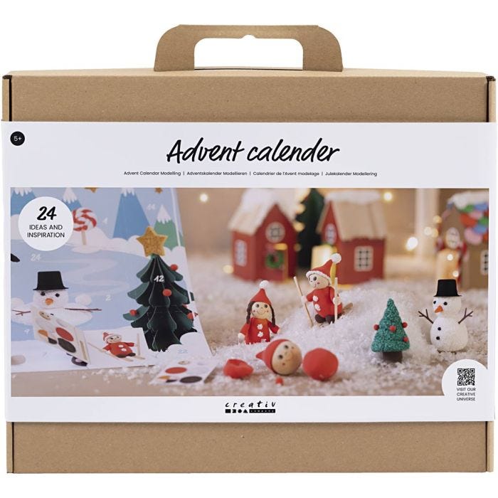 Adventskalender Modellera, 1 förp.