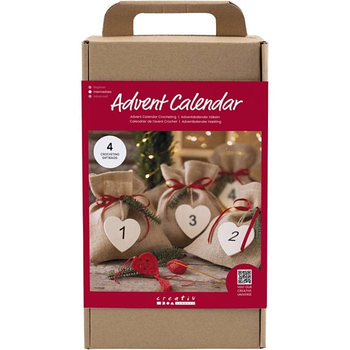 Adventskalender Virkning, 1 förp.